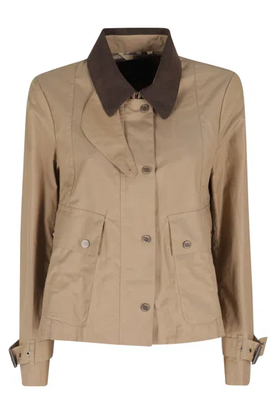 Bazar Deluxe Button Patch Pocket Jacket In Multi