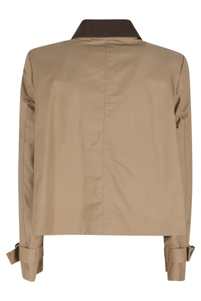 Bazar Deluxe Button Patch Pocket Jacket In Multi