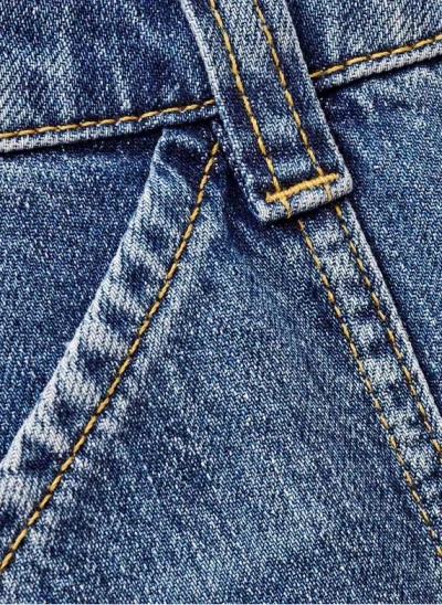 Bash Button-up Pocket Jeans In Blue