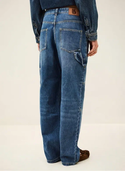 Bash Button-up Pocket Jeans In Blue