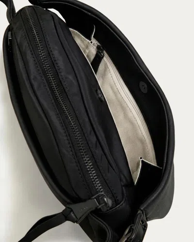 Aimee Seeker Leather Sling Bag In Black
