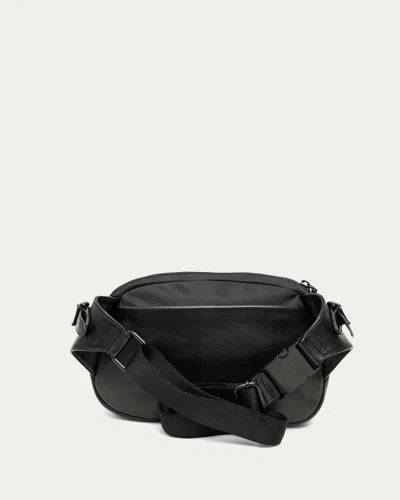 Aimee Seeker Leather Sling Bag In Black