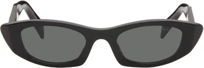 Prada Cat-eye Frame Sunglasses In Black