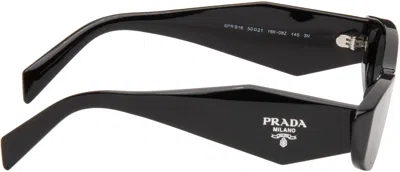 Prada Cat-eye Frame Sunglasses In Black