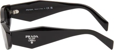Prada Cat-eye Frame Sunglasses In Black