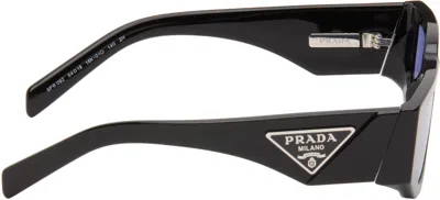 Prada Black Triangle Logo Sunglasses
