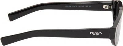 Prada Black ' Eyewear Collection' Sunglasses In Black