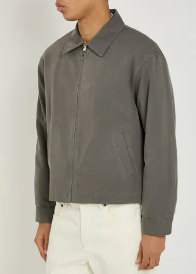 Frame Zip Pockets Jacket In Orange