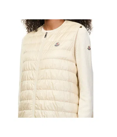 Moncler Begonia Hooded Jacket Drawstring Waist Pockets In Black