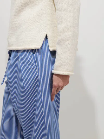 Alex Mill Hudson Striped Pant In Poplin In Multi