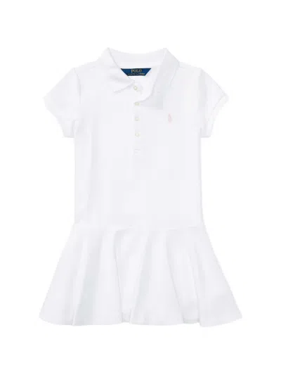 Polo Ralph Lauren Short-sleeve Polo Dress In White