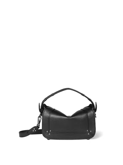 Jérôme Dreyfuss Black Pepito Shoulder Bag In Black