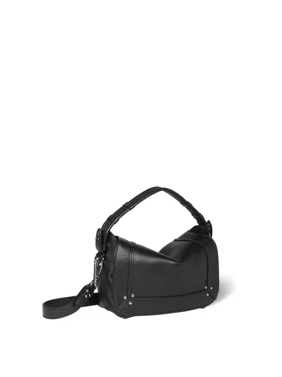 Jérôme Dreyfuss Black Pepito Shoulder Bag In Black