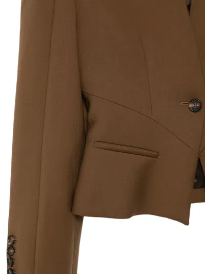 Giuseppe Di Morabito Button-front Jacket In Brown