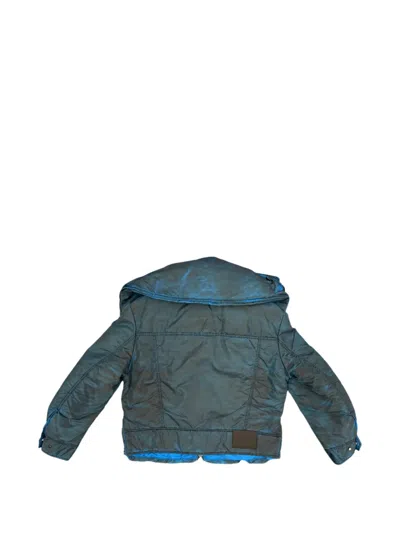 Feng Chen Wang Multi-pocket Military Jacket In Blue