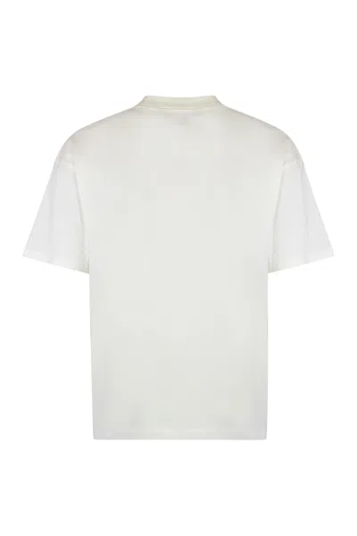 Represent Oversized Initial Tshirt In White