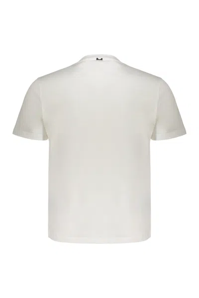 Herno Cotton T-shirt In Neutral