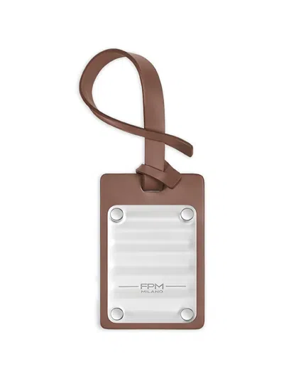 Fpm Milano Leather Tag In Brown
