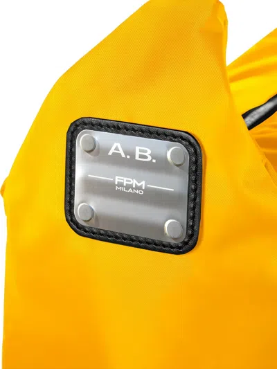 Fpm Milano Cube Foldable Packing Bag In Gold