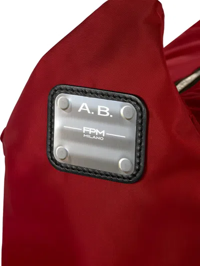 Fpm Milano Medium Foldable Wash Bag In Red