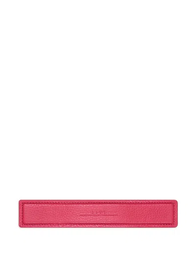 Fpm Milano Logo-detail Handle In Pink