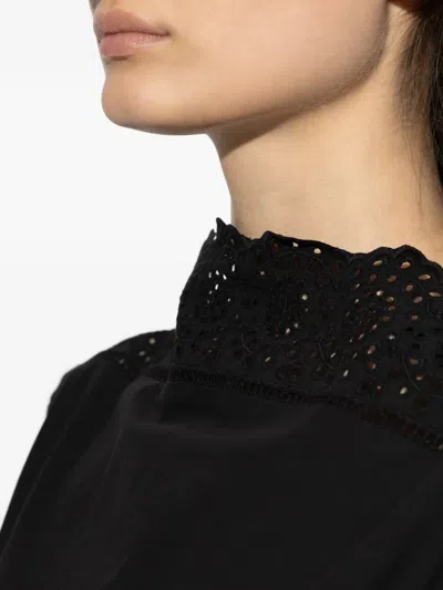 By Malene Birger Gerda Organic Cotton Top In Black