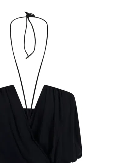 Amazuìn Giselle Deep Black Dress Amazuin