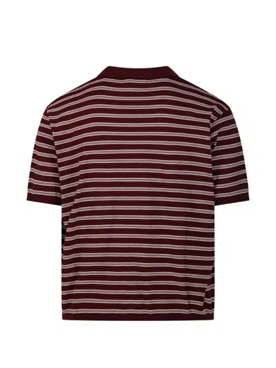 Coor Striped-pattern Polo Shirt In Multi