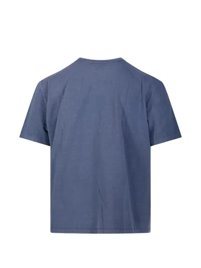 Coor Washed-effect T-shirt In Blue
