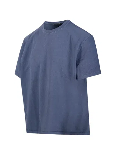 Coor Washed-effect T-shirt In Blue