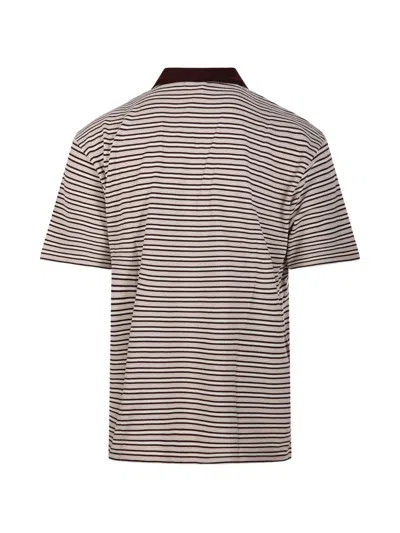 Coor Striped-pattern Polo Shirt In Multi