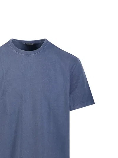 Coor Washed-effect T-shirt In Blue
