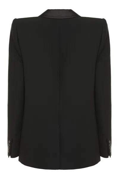 Khaite Helio Single-breasted One Button Jacket In Pink