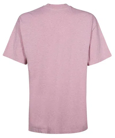 Msgm Cotton T-shirt In Pink