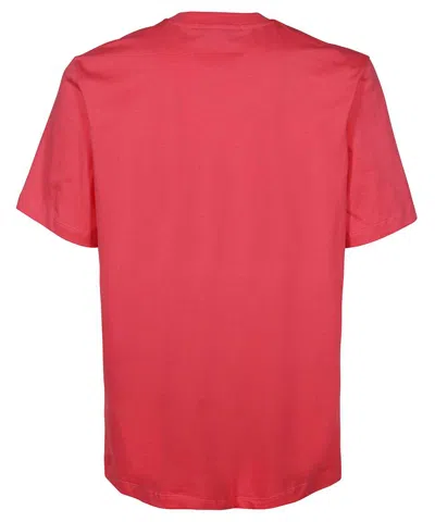 Msgm Cotton T-shirt In Red