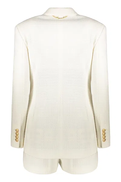 Dsquared2 Double-breasted Suit In White