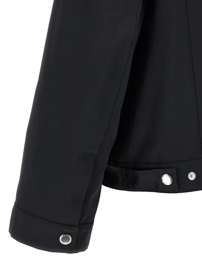 Dsquared2 Ever Jean D2 Overshirt In Black