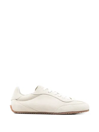 Axel Arigato Daze Runner Beige Sneaker With Logo On The Tongue And Grooved Sole In Suede Man In Neutral