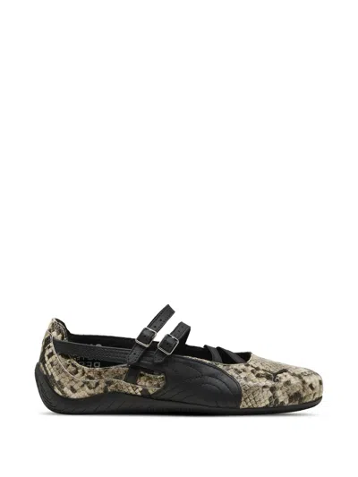 Puma Speedcat Ballet Snake Woman Black And Beige
