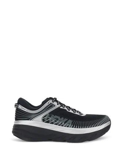 Hoka Mens  Bondi 7 In Black