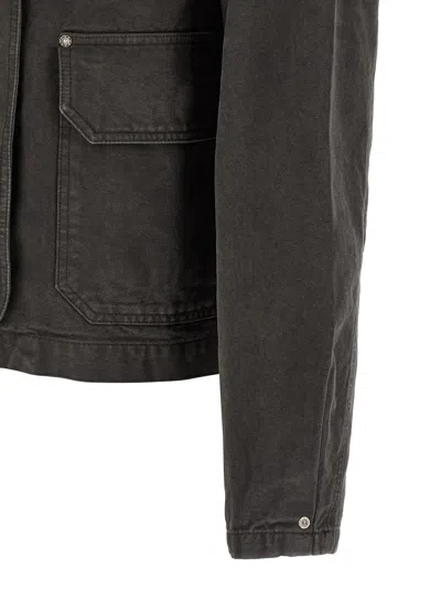 Mfpen Courier Canvas Jacket In Gray