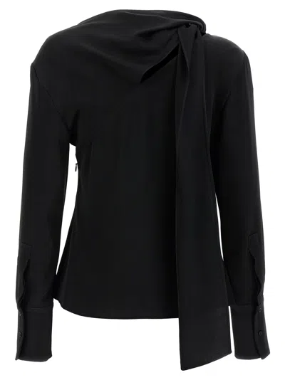 Givenchy Viscose Blouse In Black