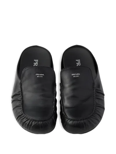 Prada Klassische Mules In Black