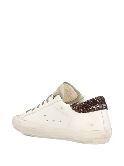 Golden Goose Deluxe Brand Women Super Star Leather Sneakers In Neutral