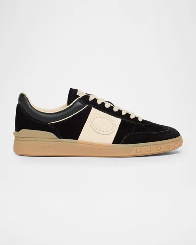 Valentino Upvillage Logo Sneakers Round Toe Rubber In Multi