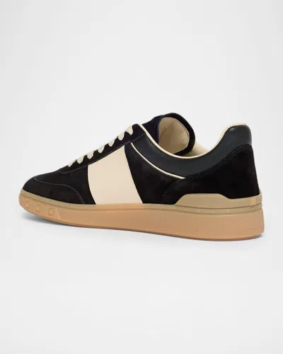 Valentino Upvillage Logo Sneakers Round Toe Rubber In Multi