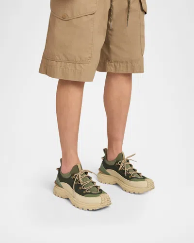 Moncler Trailgrip Lite 3 Low Top Sneaker In Green