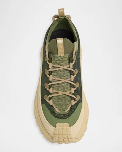 Moncler Trailgrip Lite 3 Low Top Sneaker In Green