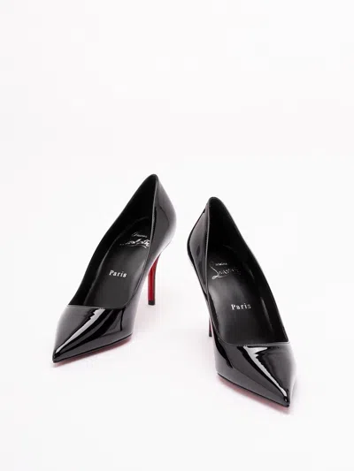 Christian Louboutin Women Miss Z 80 Patent Leather Pumps In Black