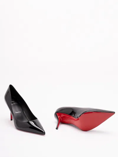 Christian Louboutin Women Miss Z 80 Patent Leather Pumps In Black